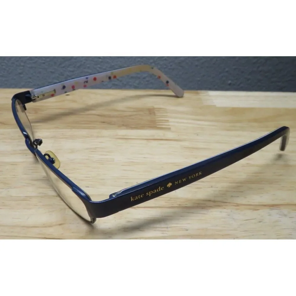 Kate Spade Ashland Blue Tortoise Rectangular‎ Eyeglasses Frame OJXL 135 Womens